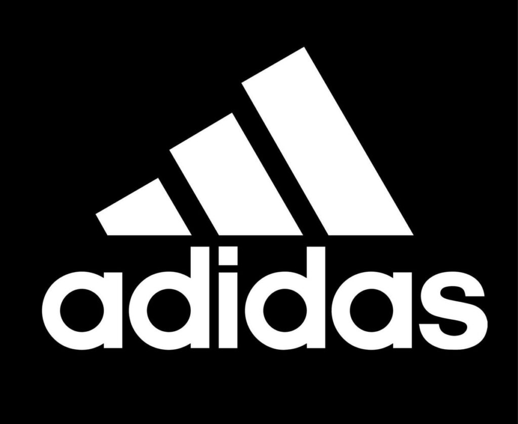 adidas-logo-white-symbol-with-name-clothes-design-icon-abstract-football-illustration-with-black-background-free-vector
